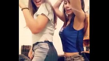 two girl village Big breasted blonde is taking care ofa young hard boner
