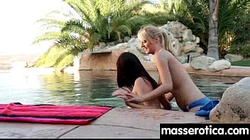 massage to rimjob lesbian turns Pie baby daughter